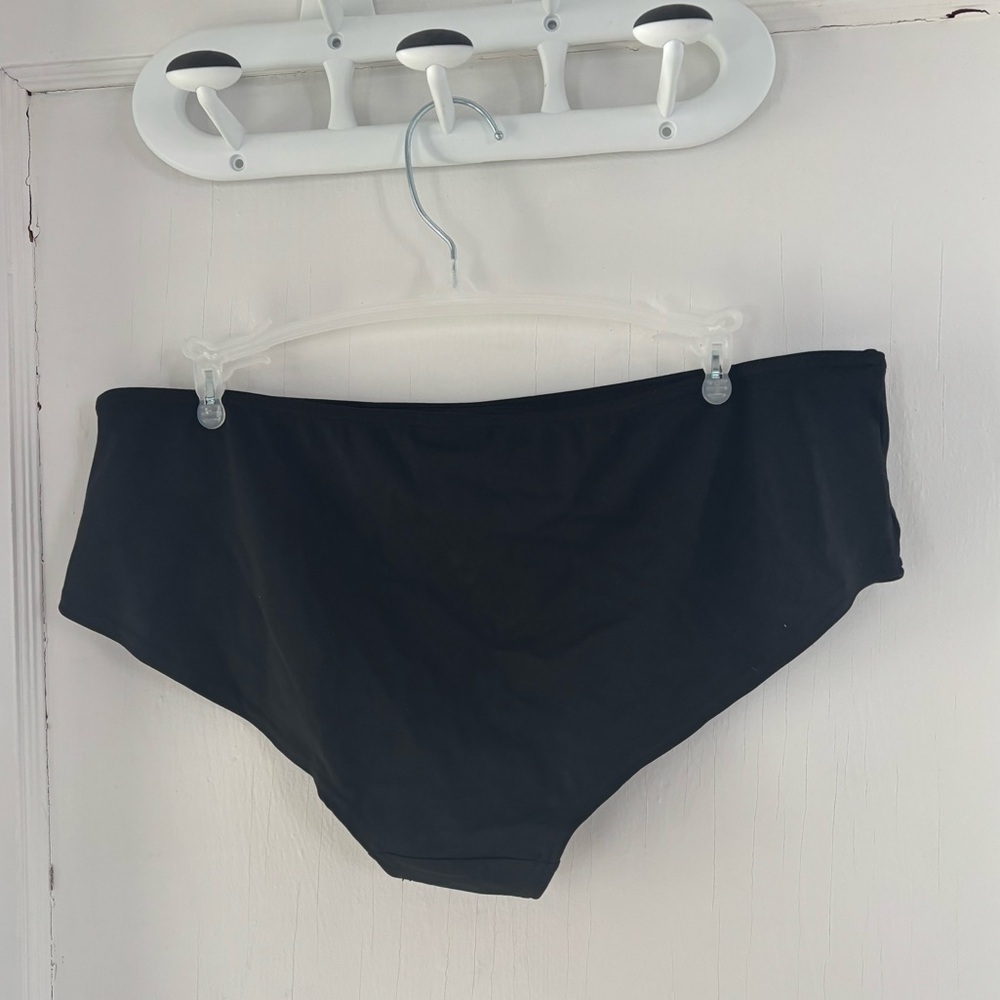 ✨ 3/$30 ✨ Firefly Black Full-Coverage Bikini Bottoms Size Medium - Picture 3 of 5